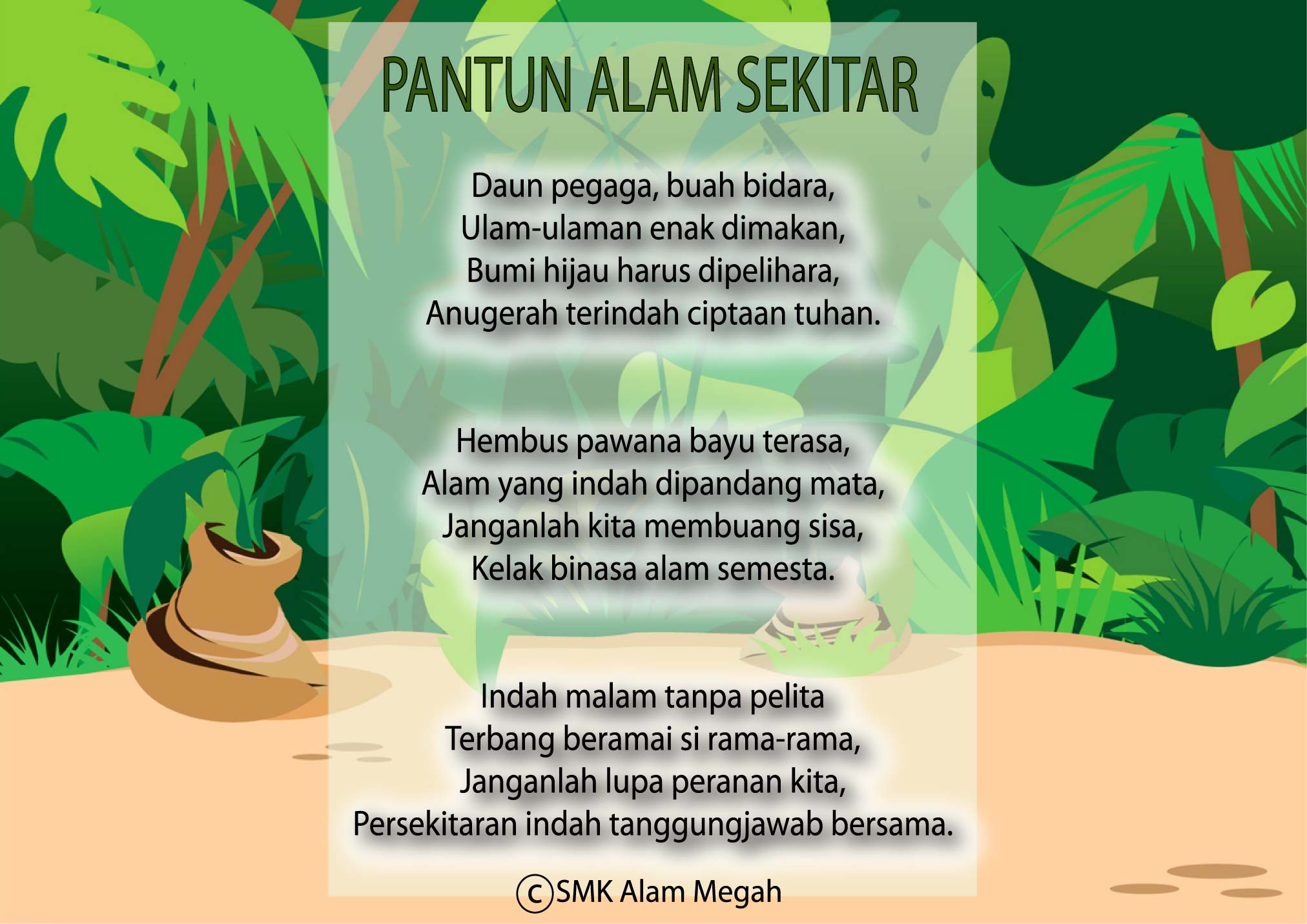 Pantun+Dan+Puisi PANTUN KITA  SMK Alam Megah